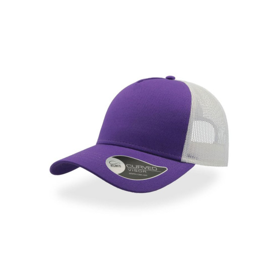 Кепка RAPPER COTTON, колір violet-white - RAP-C-violet-white