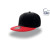 Кепка SNAP BACK, колір black-red - SNAPB-black-red