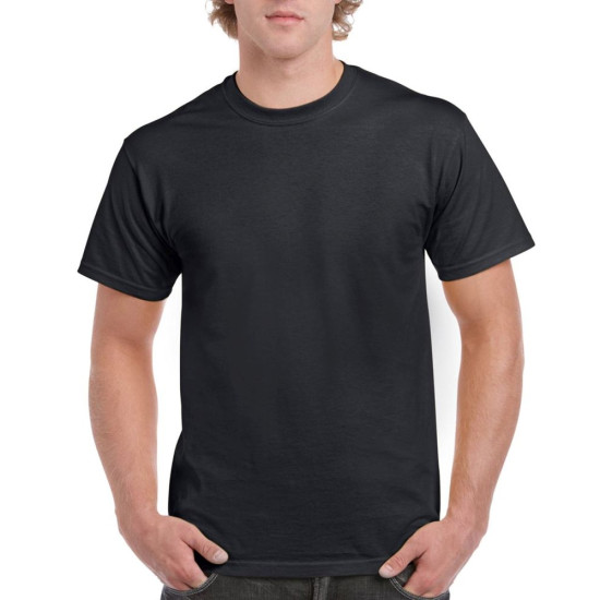 Футболка GI2000 ULTRA COTTON™ ADULT T-SHIRT, колір black - GI2000-black