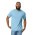 Футболка чоловіча 65000 Midweight Adult T-Shirt, колір light blue - 65000-light blue