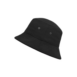 Панама Fisherman Piping Hat MB012, колір black/black - MB012-black/black